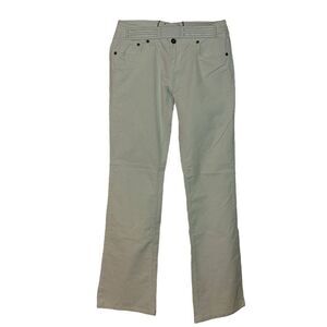 *NEW* Max Studios Ladies White Corduroy Straight Leg Pants Size 4